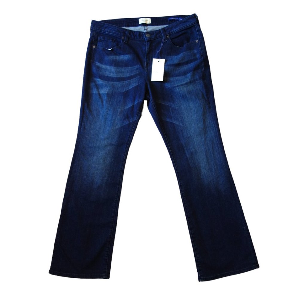 41 Hawthorn The Bootcut Mid-Rise Dark Denim Jean, Womens Size 18W, NWT